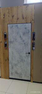 артбетон двері декоративна штукатурка