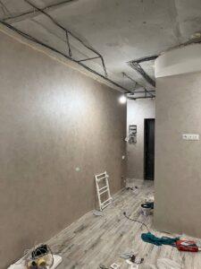 Отточенто в интерьере, шелковое декоративное покрытие